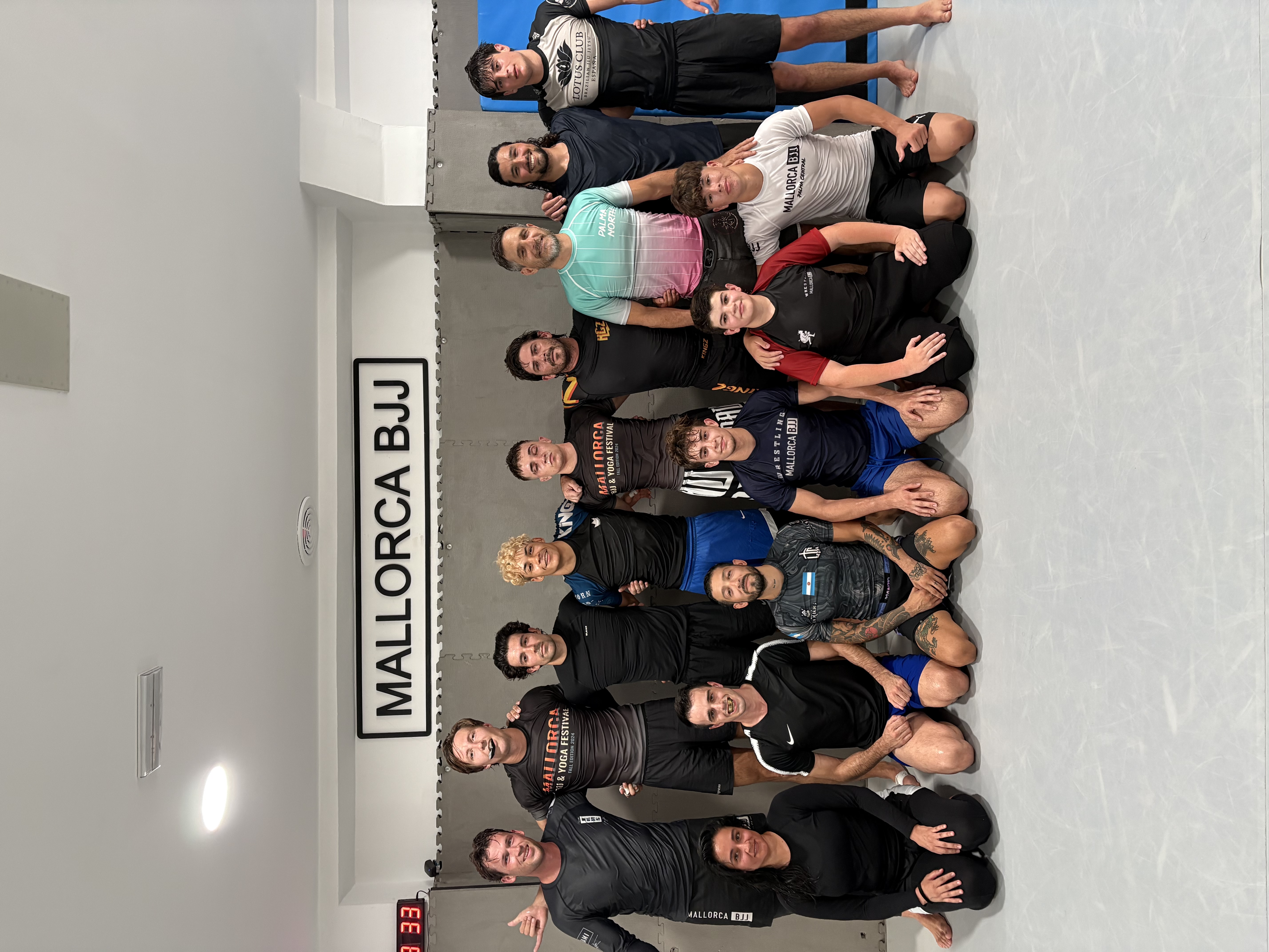 Mallorca BJJ coaches and students